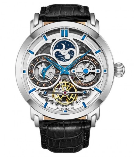 Luciano 371A Automatic 45mm Skeleton