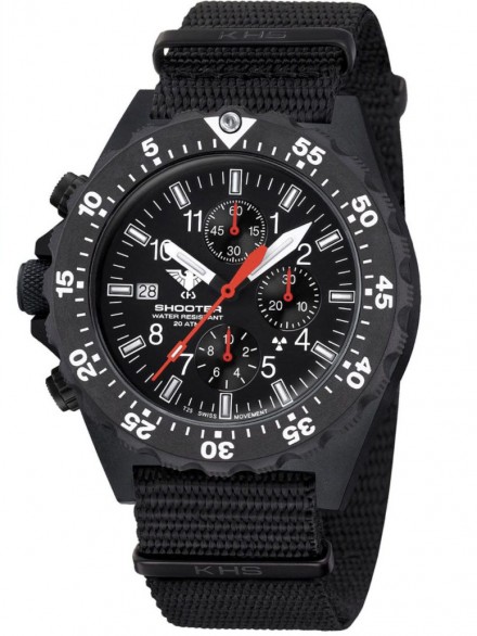 KHS.SH2CF.NB Men's Watch Shooter MKII Chronograph
