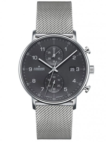 041/487-Grau Men's Wristwatch Chronoscope Form C