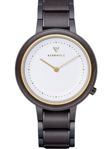 Ladies' Wooden Wristwatch Thea Sandalwood/Gold