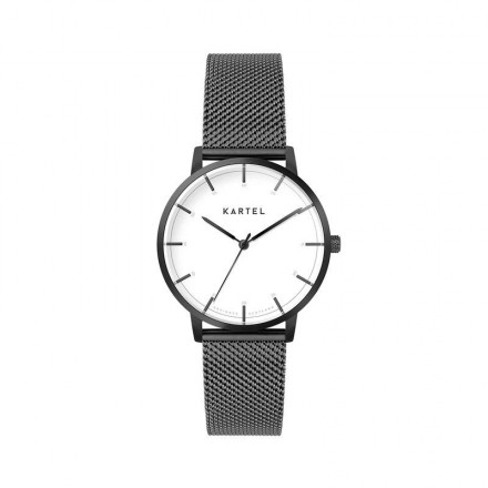 ISLA 34MM BLACK CHAIN MESH STRAP WATCH