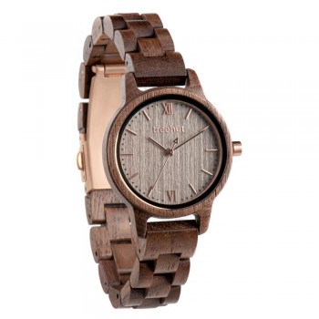 Odyssey Women's Walnut Rose Gold