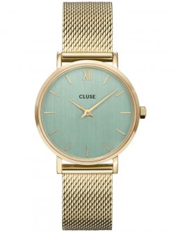 CW0101203030 Women's Watch Minuit Gold Tone / Turquoise