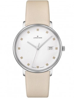 047/4860.00 Women's Watch Form Damen Beige Leather Strap