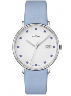 047/4055.00 Ladies' Watch Form Damen Blue Leather Strap