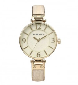 Anne Klein Gold-Tone Metal Ladies Watch AK-1980TPRG