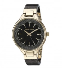 Anne Klein Resin Ladies Watch AK-1408BKLE