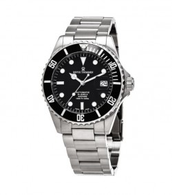 Revue Thommen Men's 17571.2135 'Diver' Black Dial Stainless Steel Swiss Automatic Watch