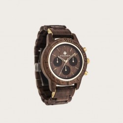 Walnut Gold - Chronus - 42mm