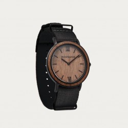 Brown Walnut Onyx - Minimal 40MM 