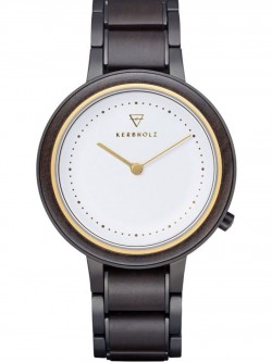 Ladies' Wooden Wristwatch Thea Sandalwood/Gold