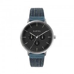 CUILLIN 43MM BLUE FABRIC STRAP WATCH