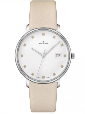 047/4860.00 Women's Watch Form Damen Beige Leather Strap