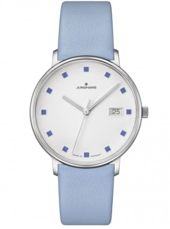 047/4055.00 Ladies' Watch Form Damen Blue Leather Strap