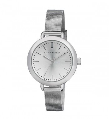 Laura Ashley Ladies Silver Mesh Watch