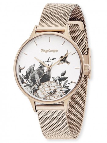 ERWA-FLOWER1-MR-MR Ladies' Watch Flower Ø 34 mm