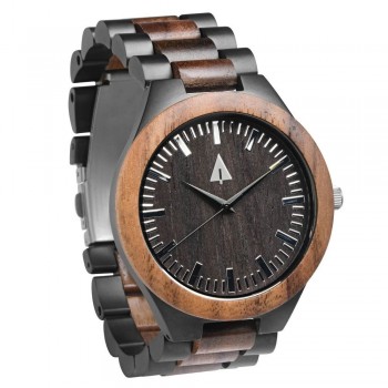 Classic Black Stainless Walnut Theo
