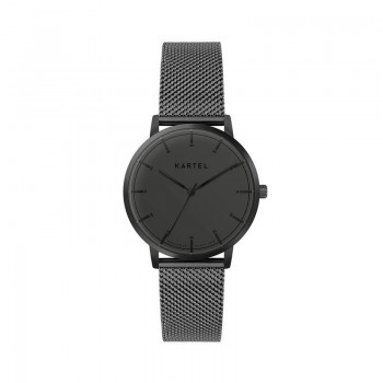 ISLA 34MM BLACK CHAIN MESH STRAP WATCH